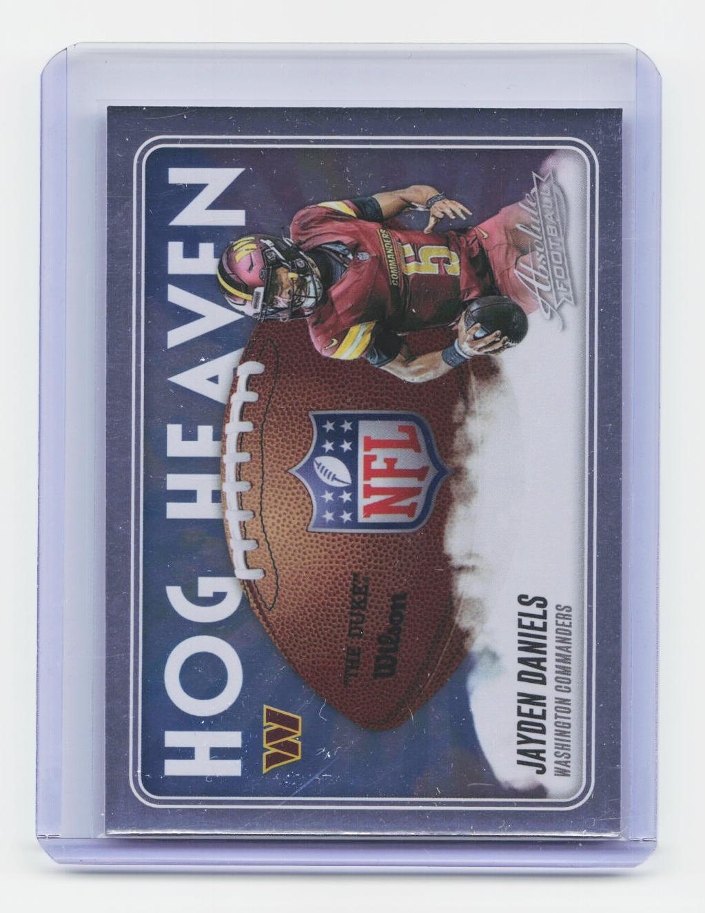 2025 Panini Absolute #HH-JDS Jayden Daniels Hog Heaven