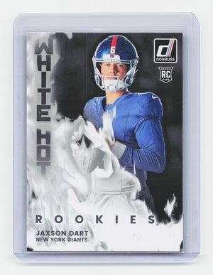2025 Donruss #WHR-JXD Jaxson Dart White Hot Rookies