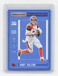 2016 Panini Rookies & Stars #2 Andy Dalton Team Infrastructure