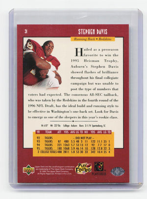 1996 Upper Deck #31 Stephen Davis