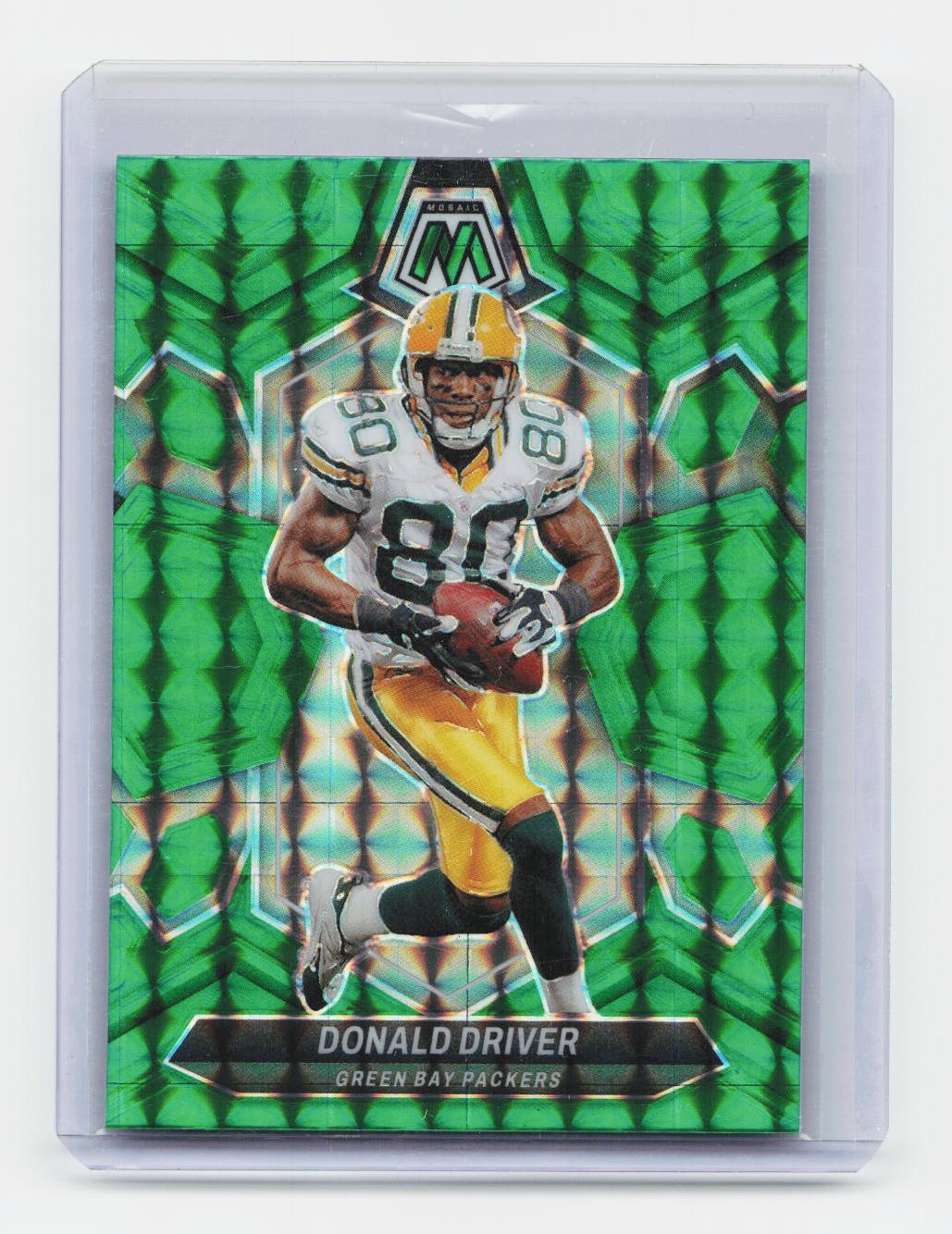 2024 Panini Mosaic #248 Donald Driver Mosaic Green