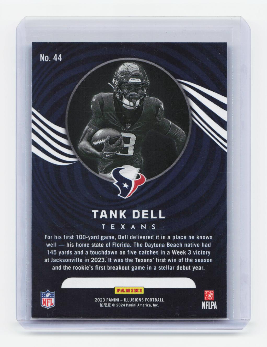 2023 Panini Illusions #44 Tank Dell Emerald Trophy Collection