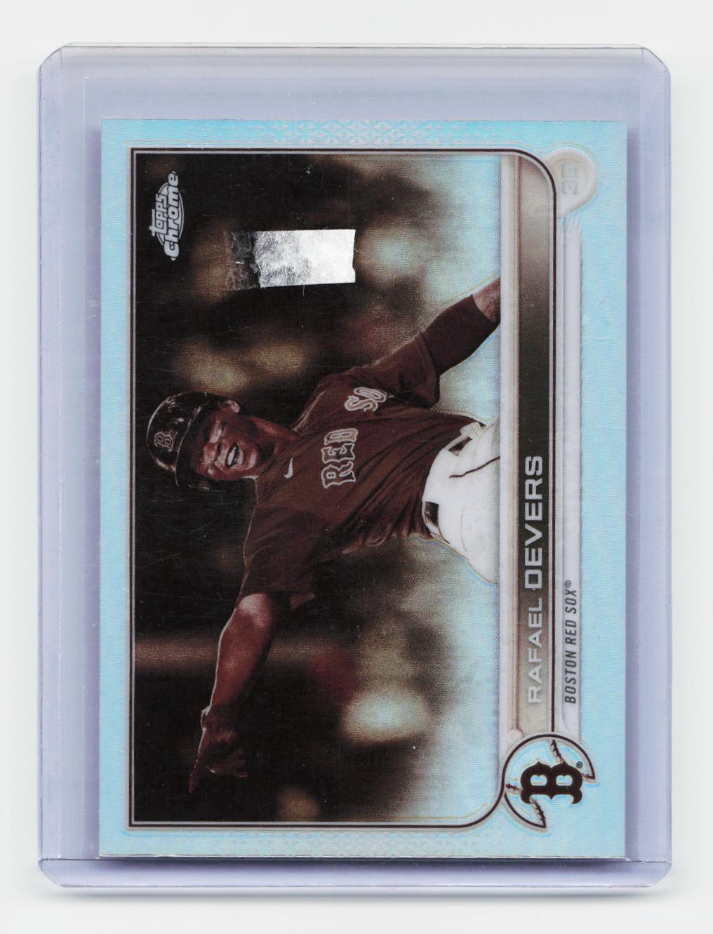 2022 Topps Chrome #171 Rafael Devers Sepia Refractor