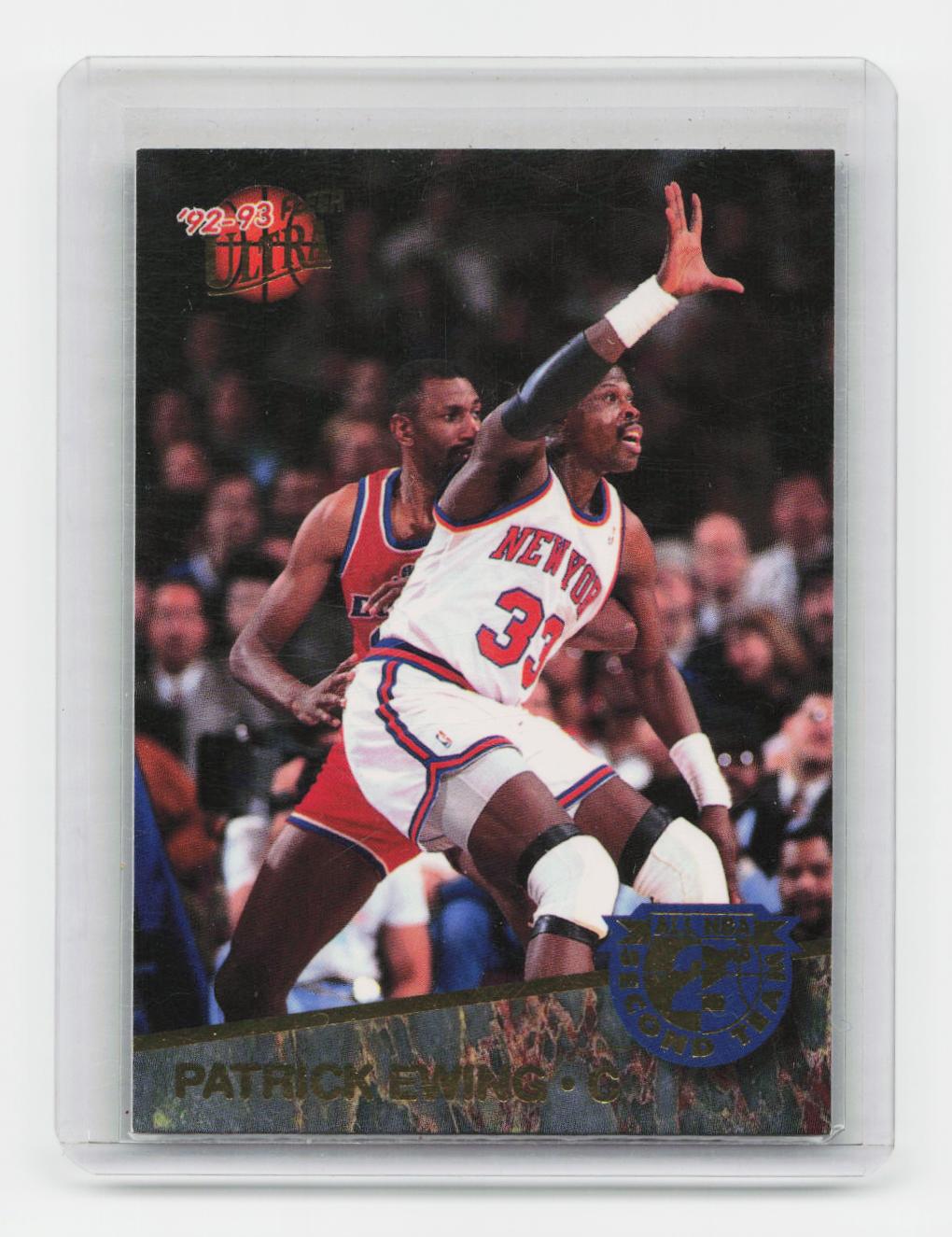 1992-93 Ultra #8 Patrick Ewing All-NBA