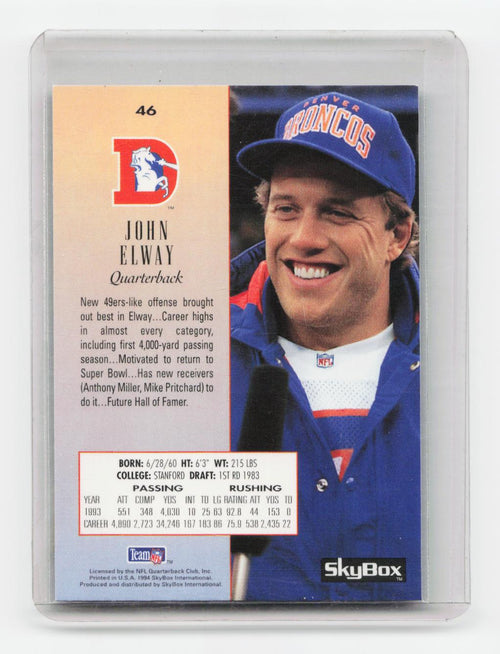 1994 SkyBox Premium #46 John Elway