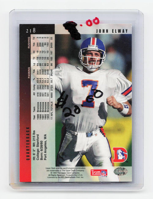 1994 Upper Deck #218 John Elway