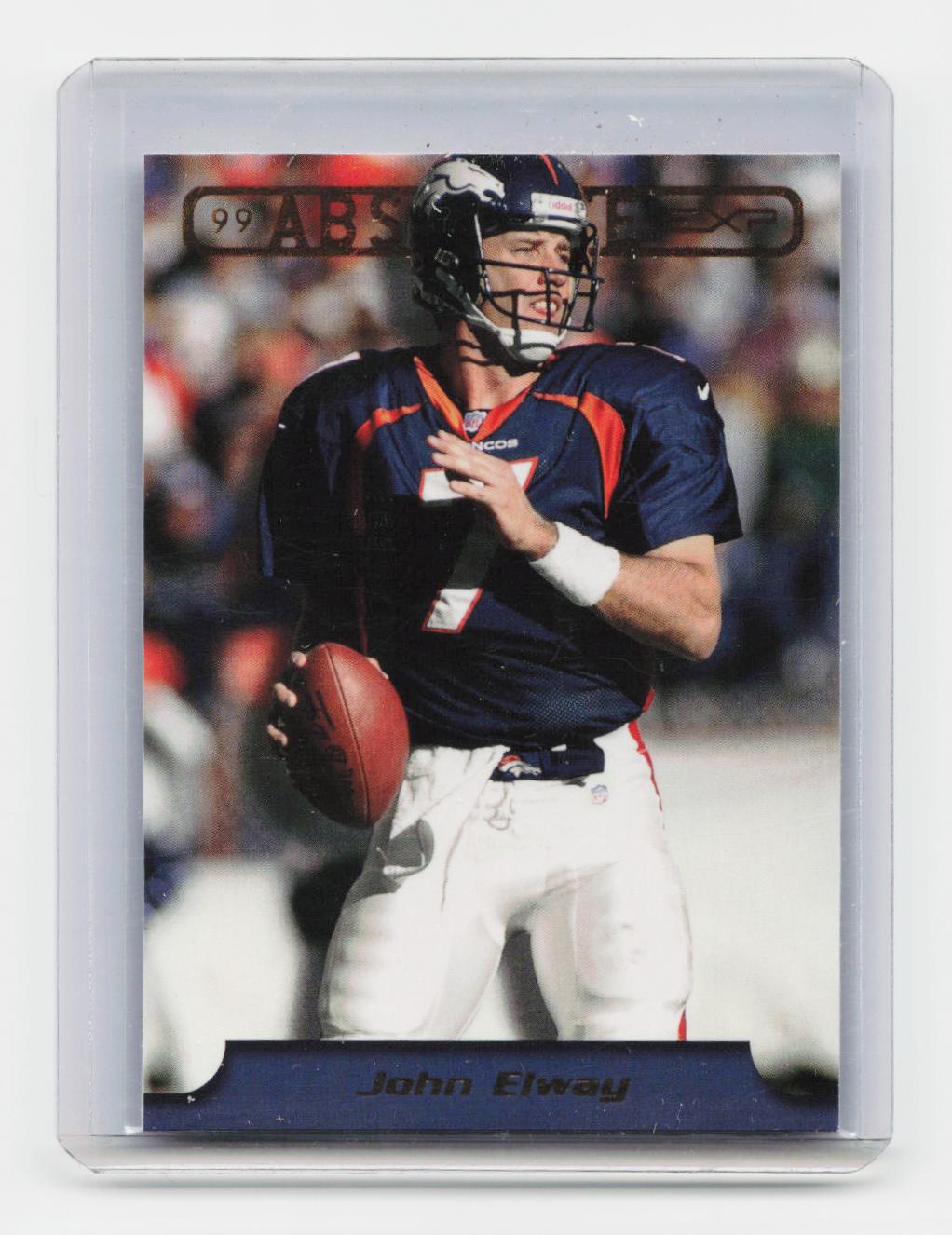 1999 Playoff Absolute EXP #87 John Elway