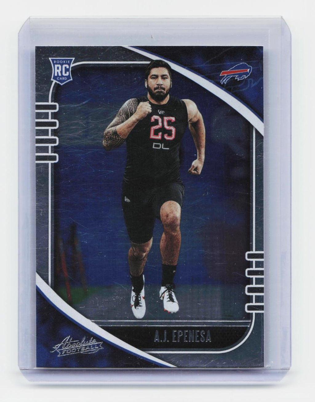 2020 Panini Absolute #101 A.J. Epenesa Red