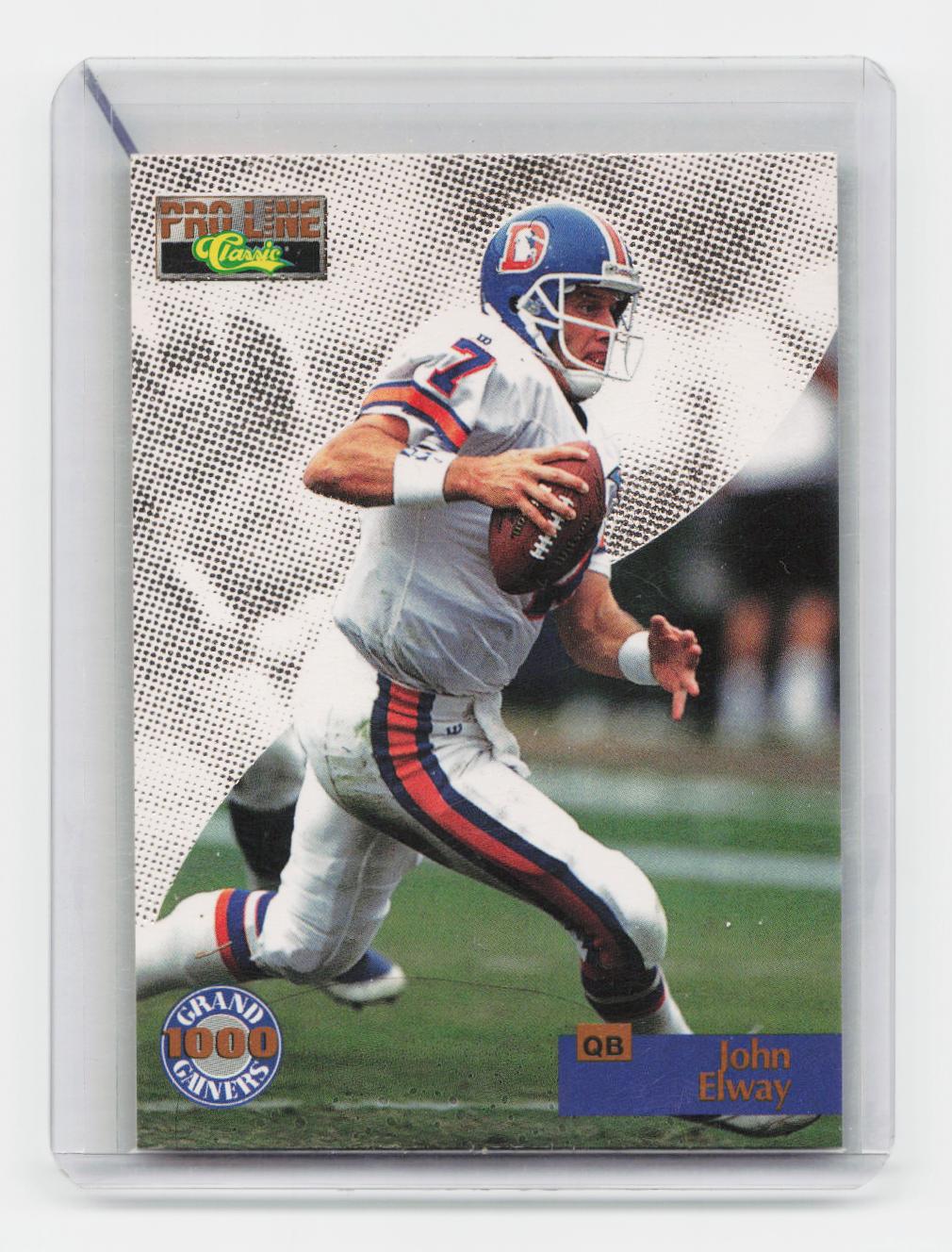 1995 Pro Line #G-18 John Elway Grand Gainers