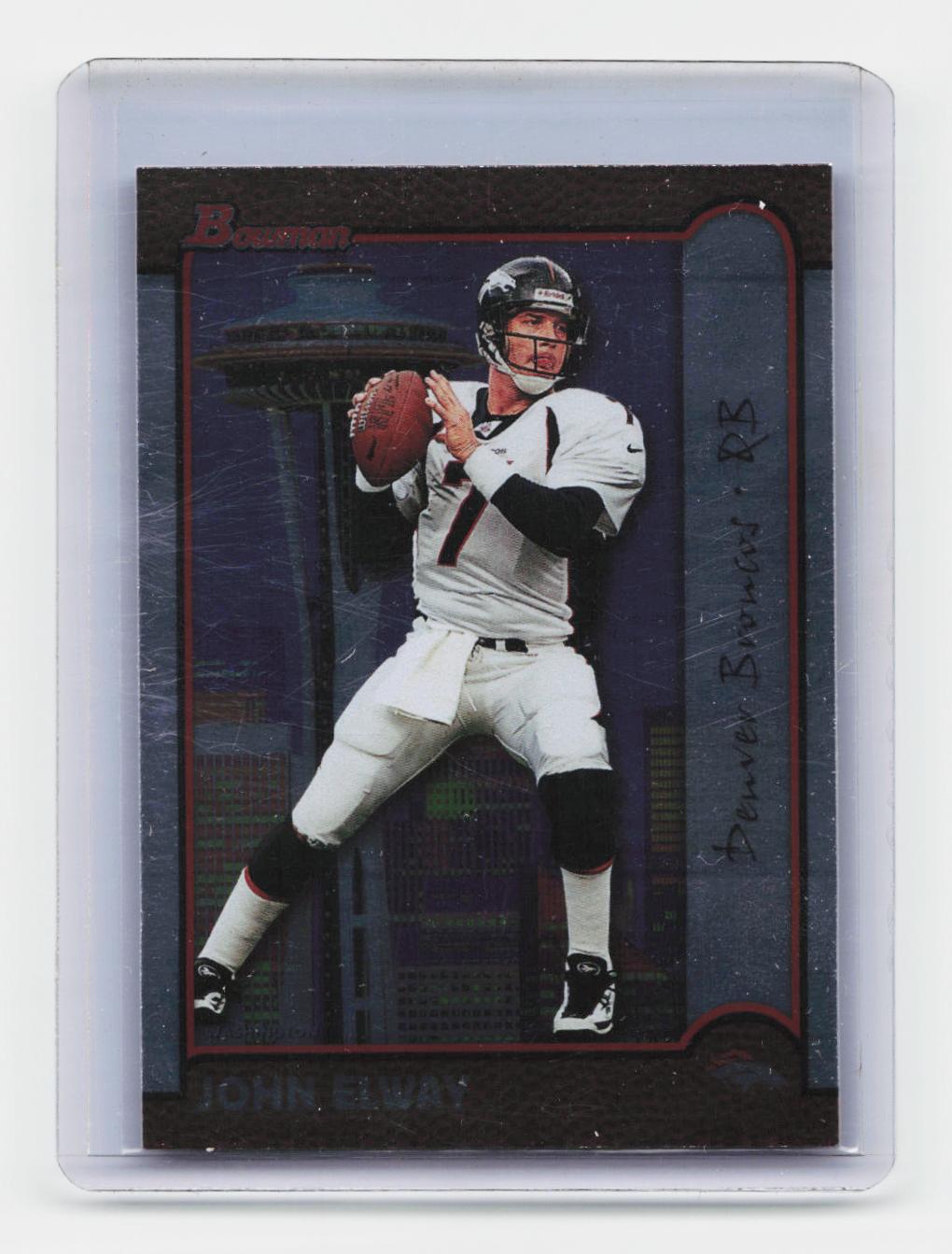 1999 Bowman Chrome #50 John Elway Interstate