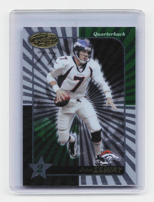 2000 Leaf Certified #111 John Elway