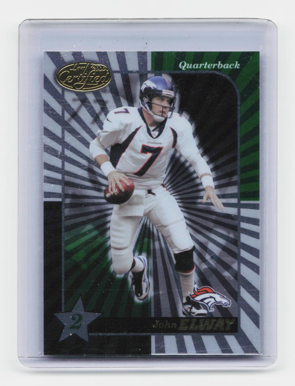 2000 Leaf Certified #111 John Elway