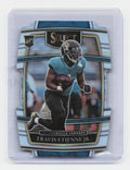2021 Panini Select #54 Travis Etienne Jr. Silver Prizm Die Cut