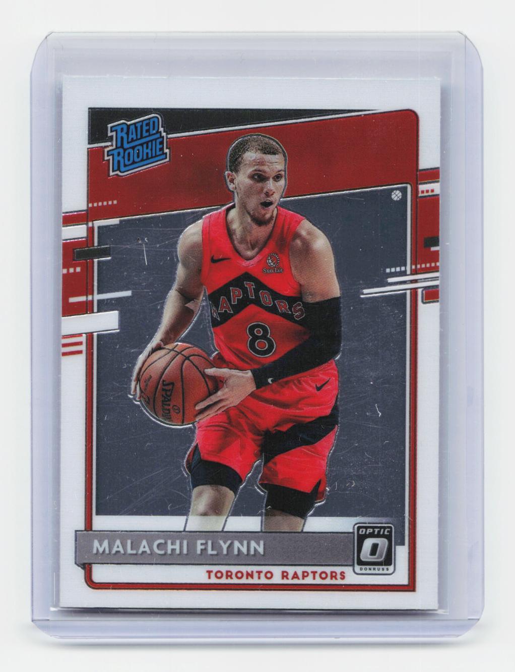 2020-21 Donruss Optic #179 Malachi Flynn