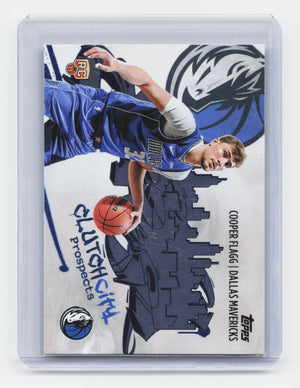 2025-26 Topps #CC-1 Cooper Flagg Clutch City Prospects
