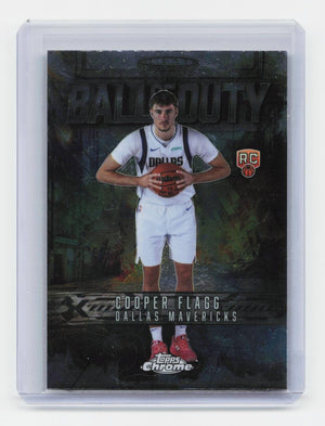 2025-26 Topps Chrome #BD-21 Cooper Flagg Ball of Duty