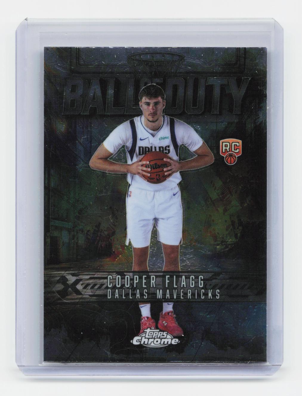 2025-26 Topps Chrome #BD-21 Cooper Flagg Ball of Duty