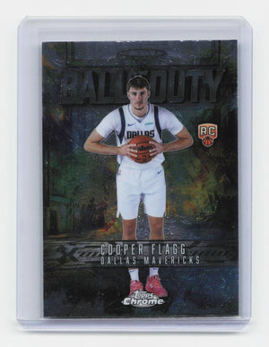 2025-26 Topps Chrome #BD-21 Cooper Flagg Ball of Duty