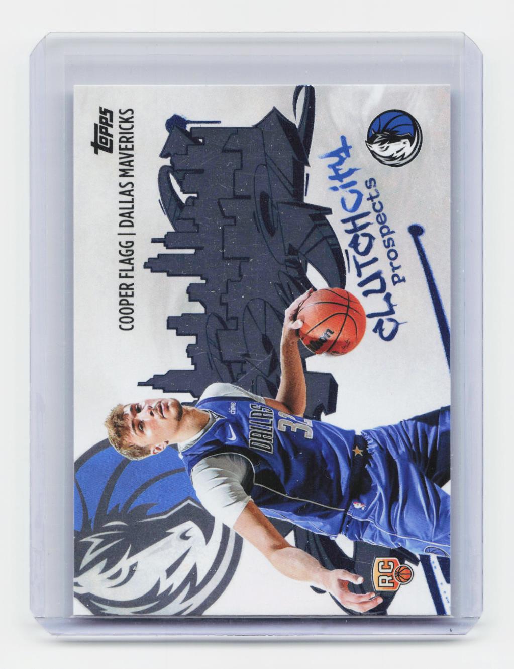 2025-26 Topps #CC-1 Cooper Flagg Clutch City Prospects
