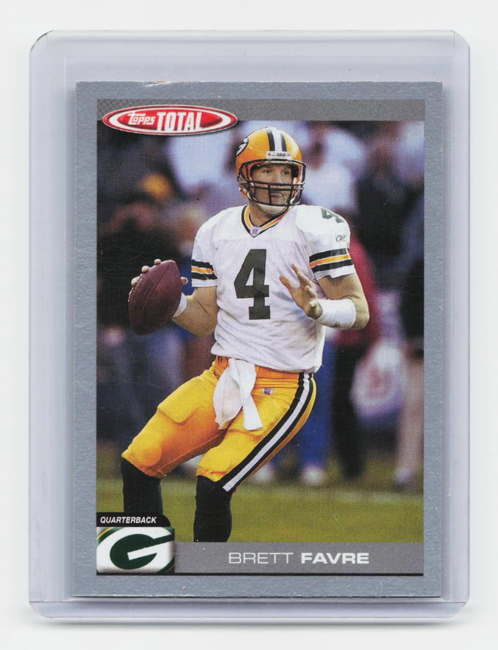 2004 Topps Total #125 Brett Favre Silver