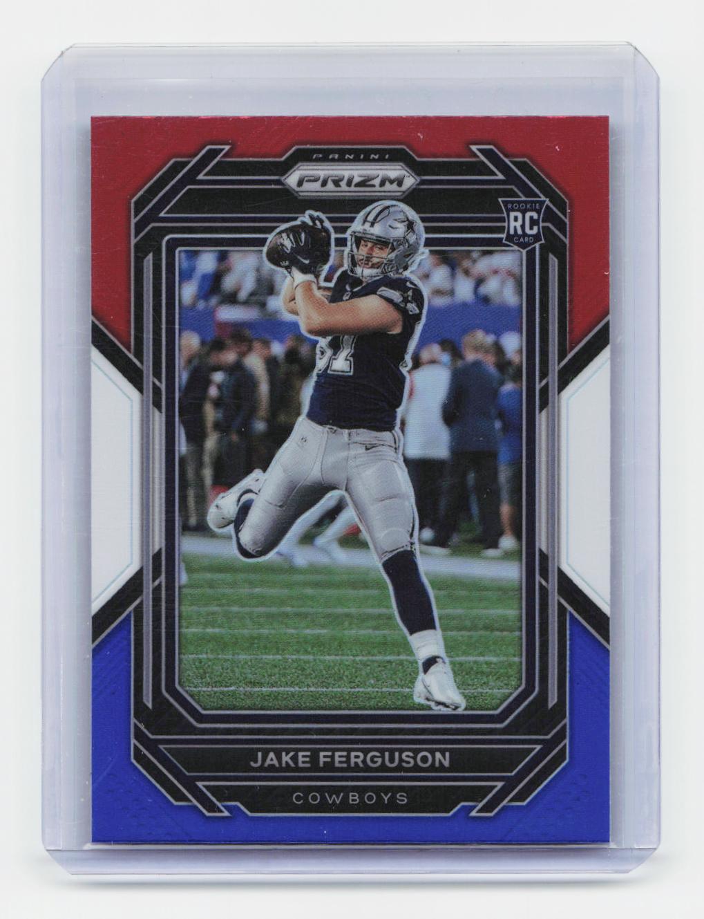 2022 Panini Prizm - Red White and Blue #365 Jake Ferguson