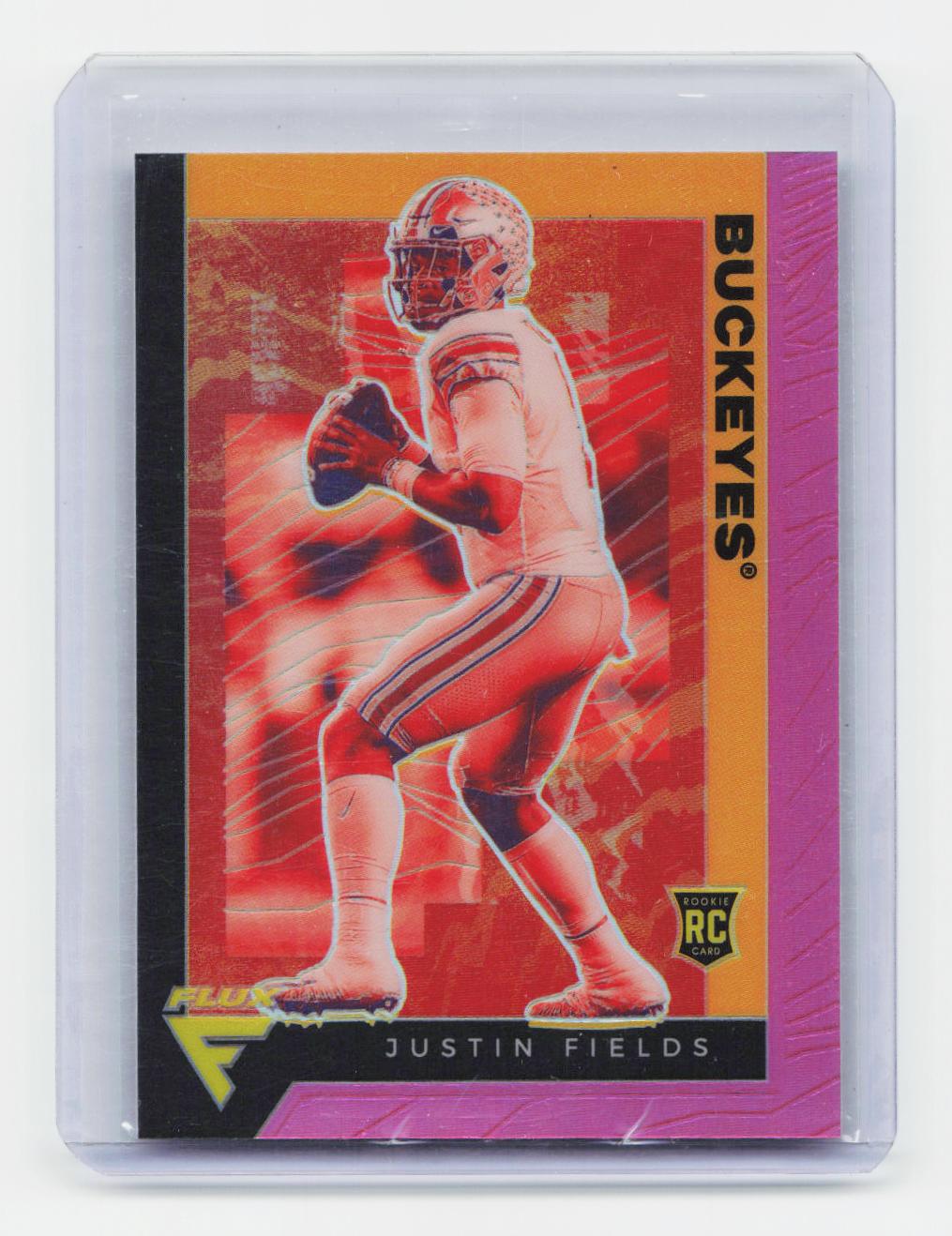 2021 Panini Chronicles Draft Picks #233 Justin Fields Pink