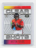 2021 Panini Illusions #CS-19 Justin Fields Clear Shots