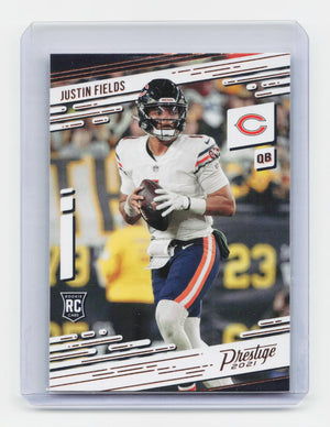 2021 Panini Chronicles #203 Justin Fields Prestige Rookies Update
