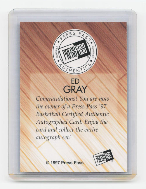 1997 Press Pass #30 Ed Gray
