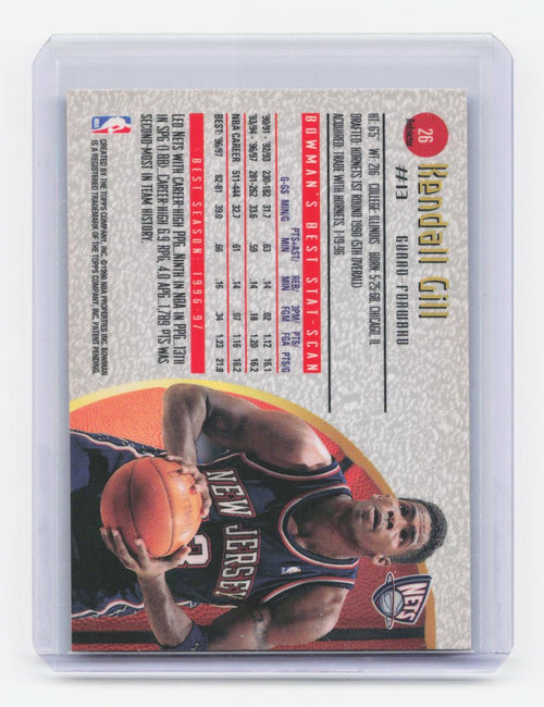 1997-98 Bowman's Best #26 Kendall Gill