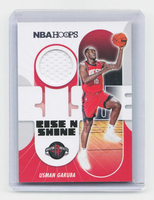 2021-22 Hoops #RS-UG Usman Garuba Rise N Shine Memorabilia