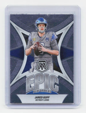 2024 Panini Mosaic #EP-JG Jared Goff Epic Performers