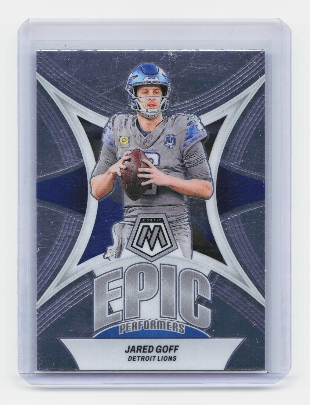 2024 Panini Mosaic #EP-JG Jared Goff Epic Performers