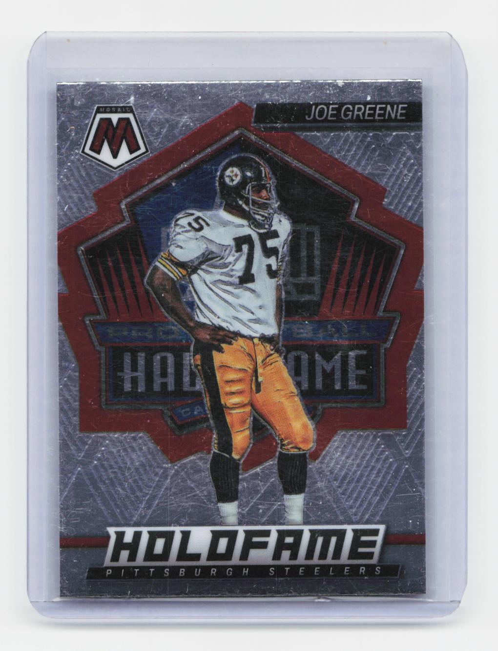 2022 Panini Mosaic #HF-7 Joe Greene HoloFame