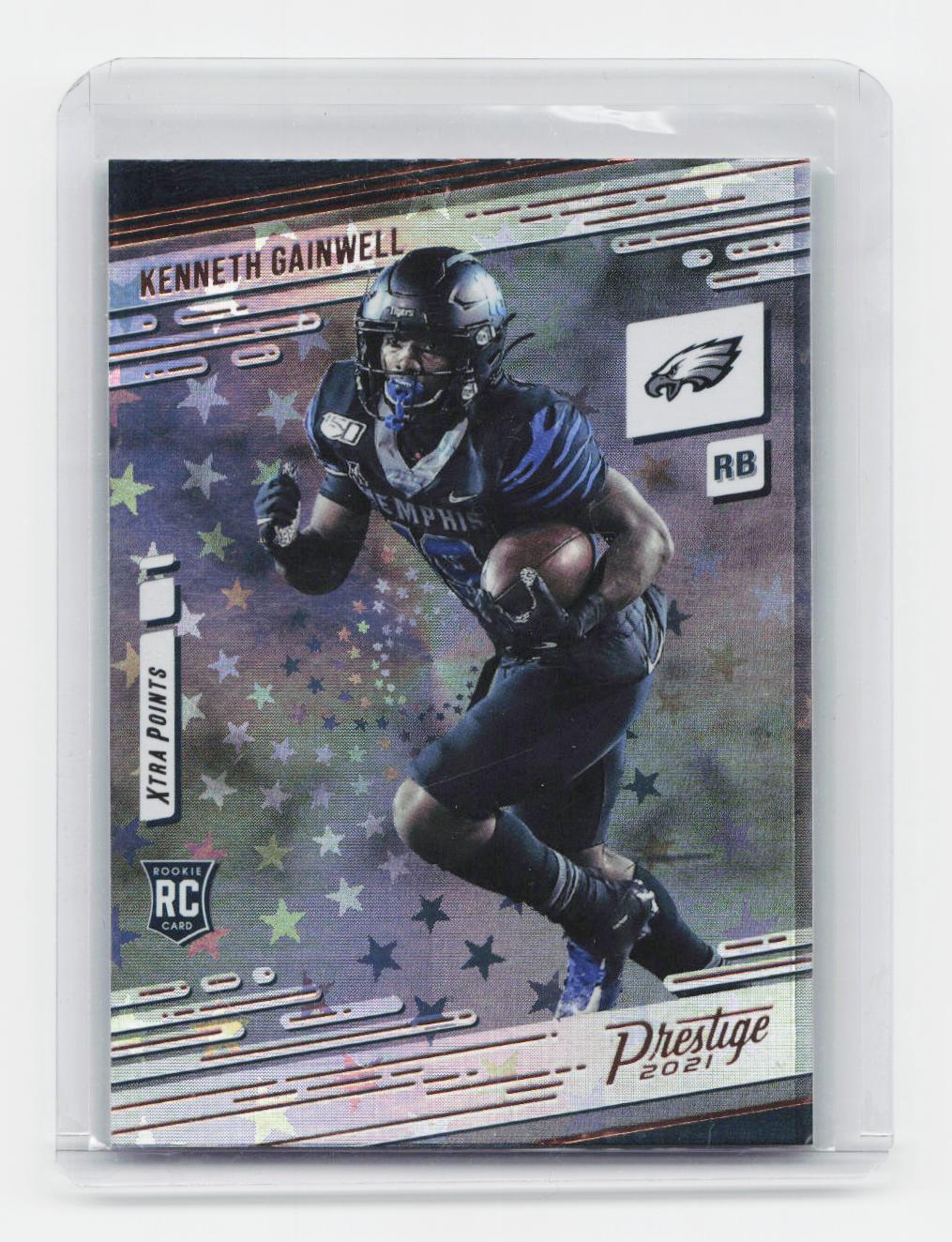 2021 Panini Prestige #217 Kenneth Gainwell Xtra Points Astral