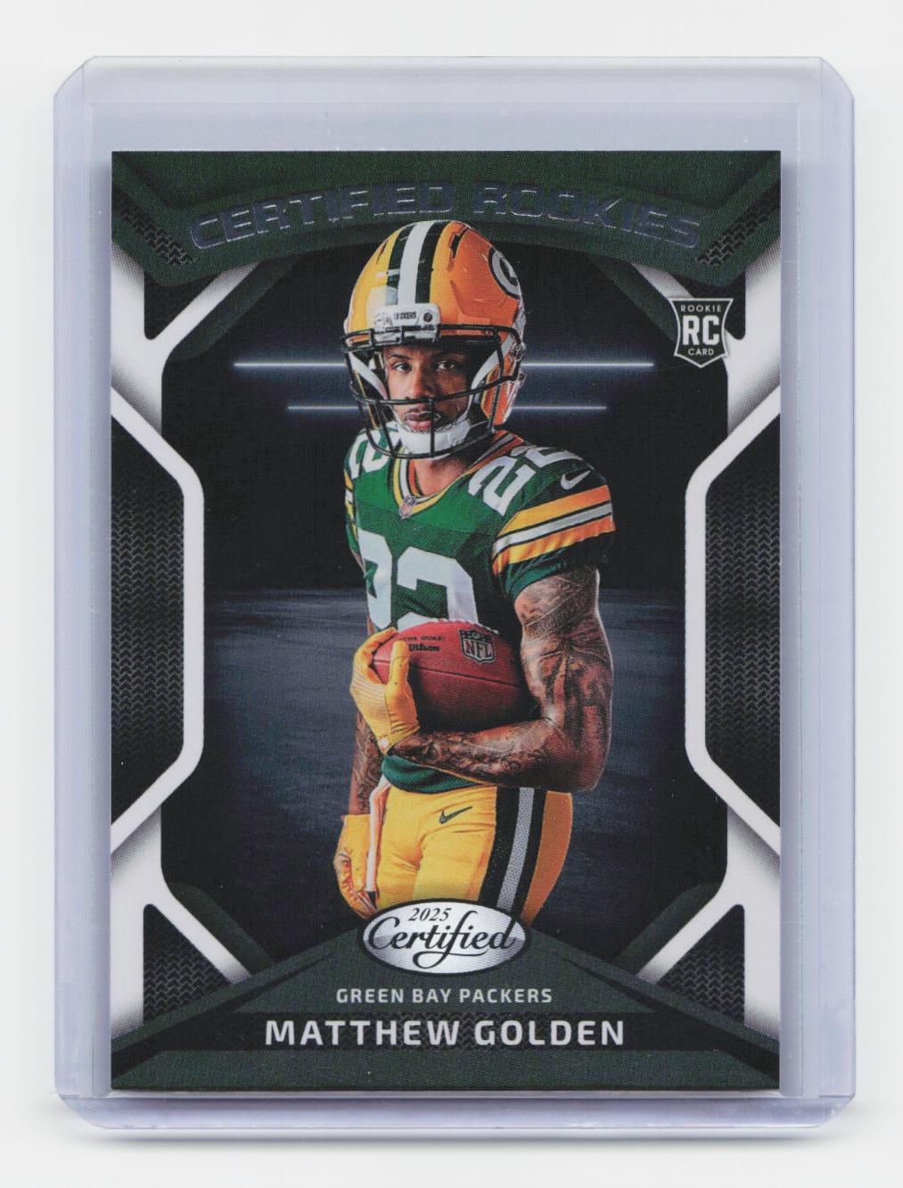 2025 Panini Certified #CRK-MGN Matthew Golden Certified Rookies