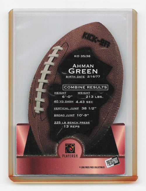 1998 Press Pass #KO35 Ahman Green Kick-Off