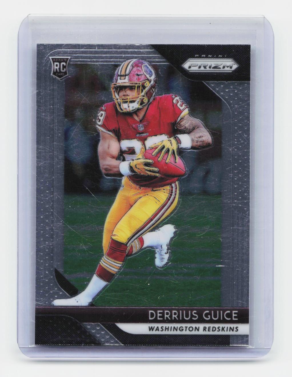 2018 Panini Prizm #221 Derrius Guice