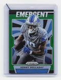 2019 Panini Prizm #E-KG Kenny Golladay Emergent Prizms Green