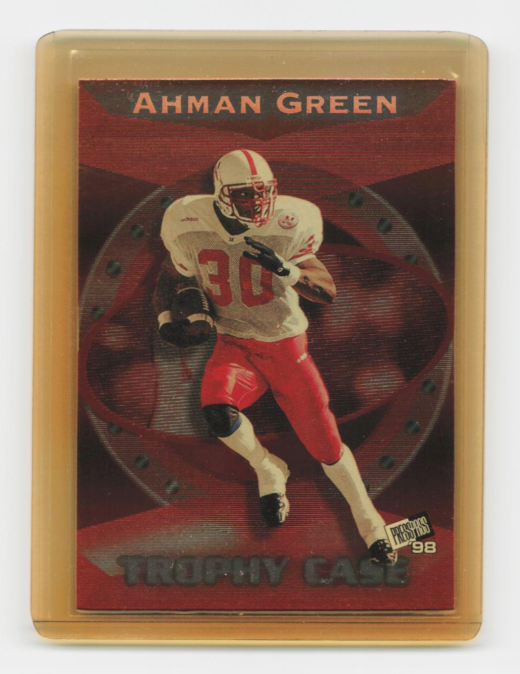 1998 Press Pass #TC10 Ahman Green Trophy Case
