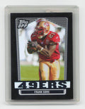 2007 Topps Draft Picks & Prospects #89 Frank Gore Chrome Black Refractors