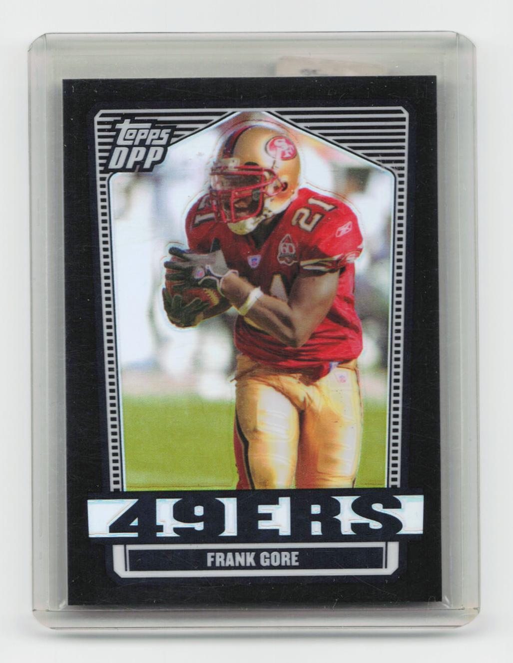 2007 Topps Draft Picks & Prospects #89 Frank Gore Chrome Black Refractors