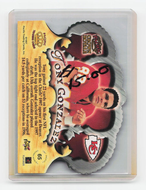 1997 Pacific Crown Royale #65 Tony Gonzalez