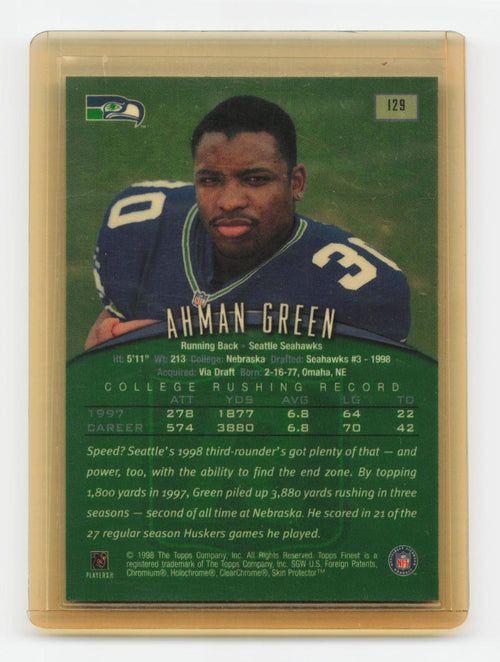 1998 Finest #129 Ahman Green