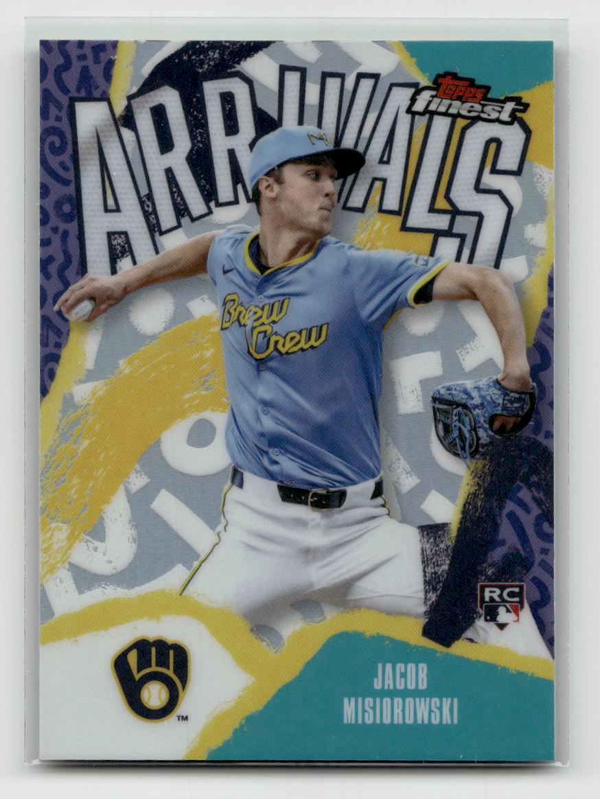 2026 Finest #A-18 Jacob Misiorowski Arrivals Refractors