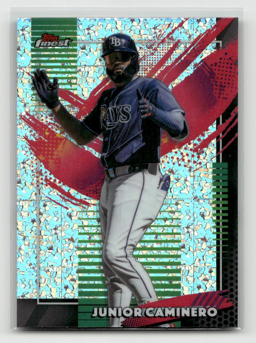 2026 Finest #279 Junior Caminero Mini-Diamond Refractors