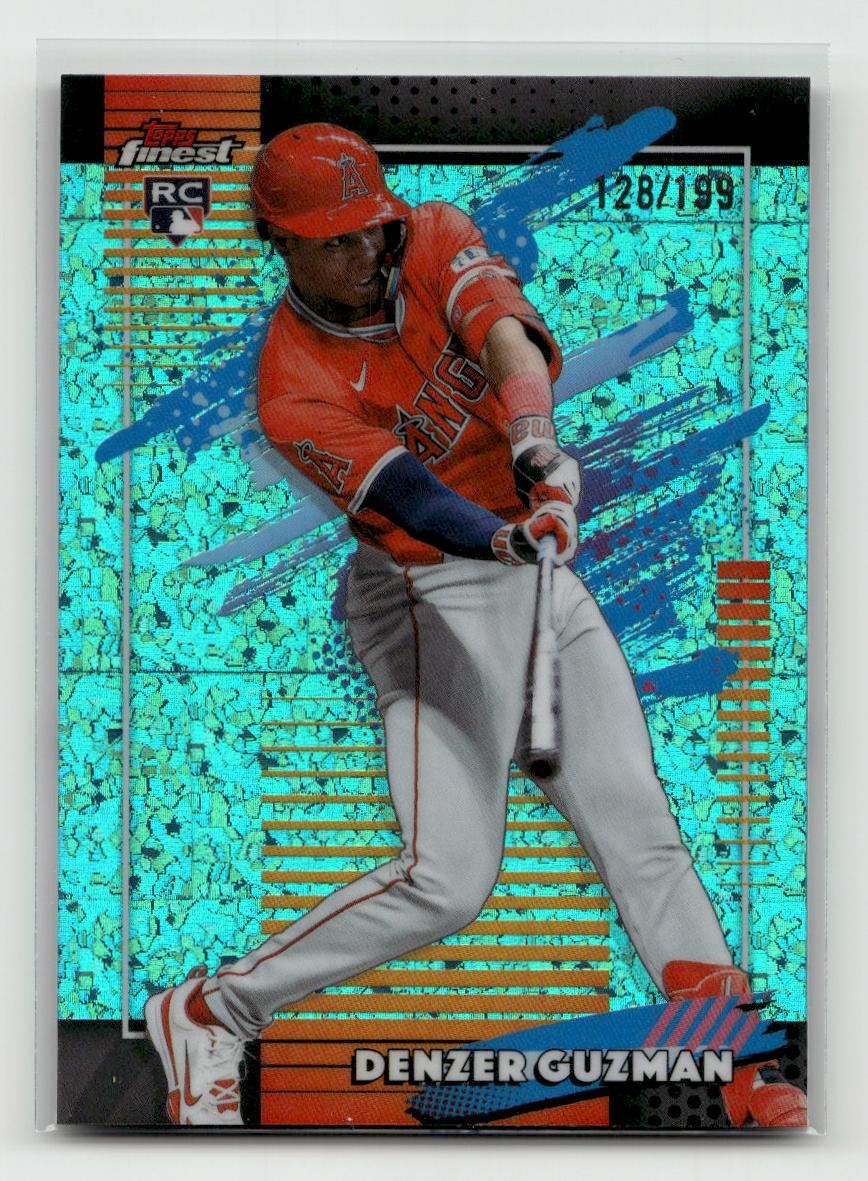 2026 Finest #133 Denzer Guzman Aqua Refractors #/199