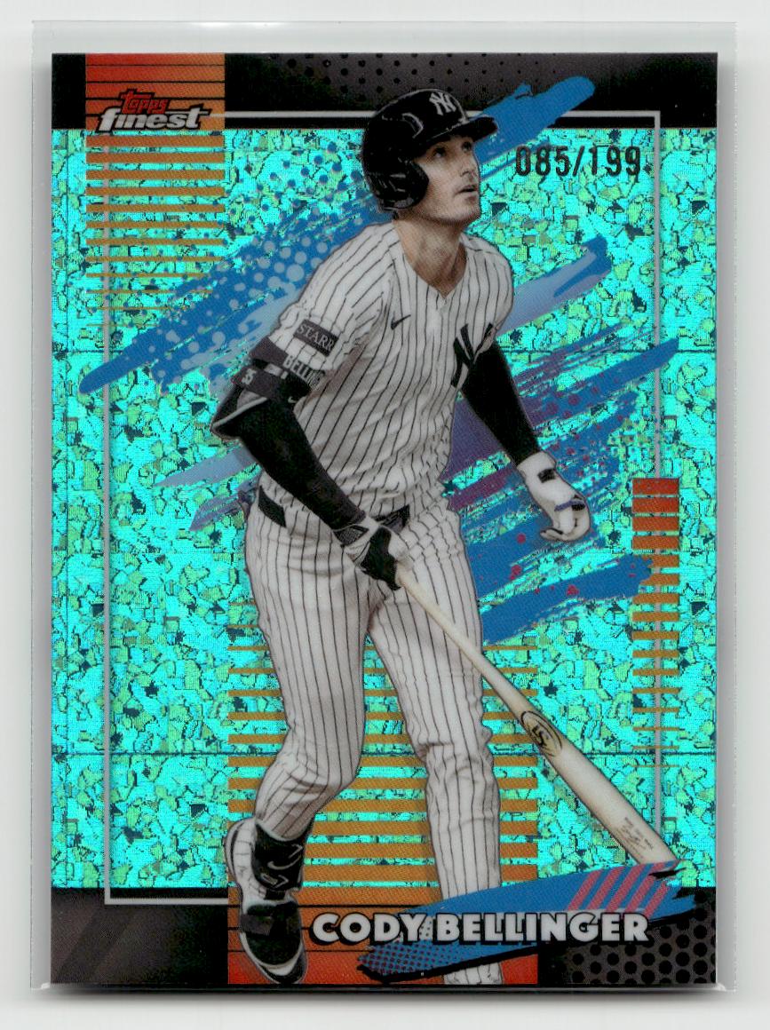 2026 Finest #161 Cody Bellinger Aqua Refractors #/199