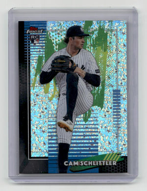 2026 Finest #89 Cam Schlittler Mini-Diamond Refractors