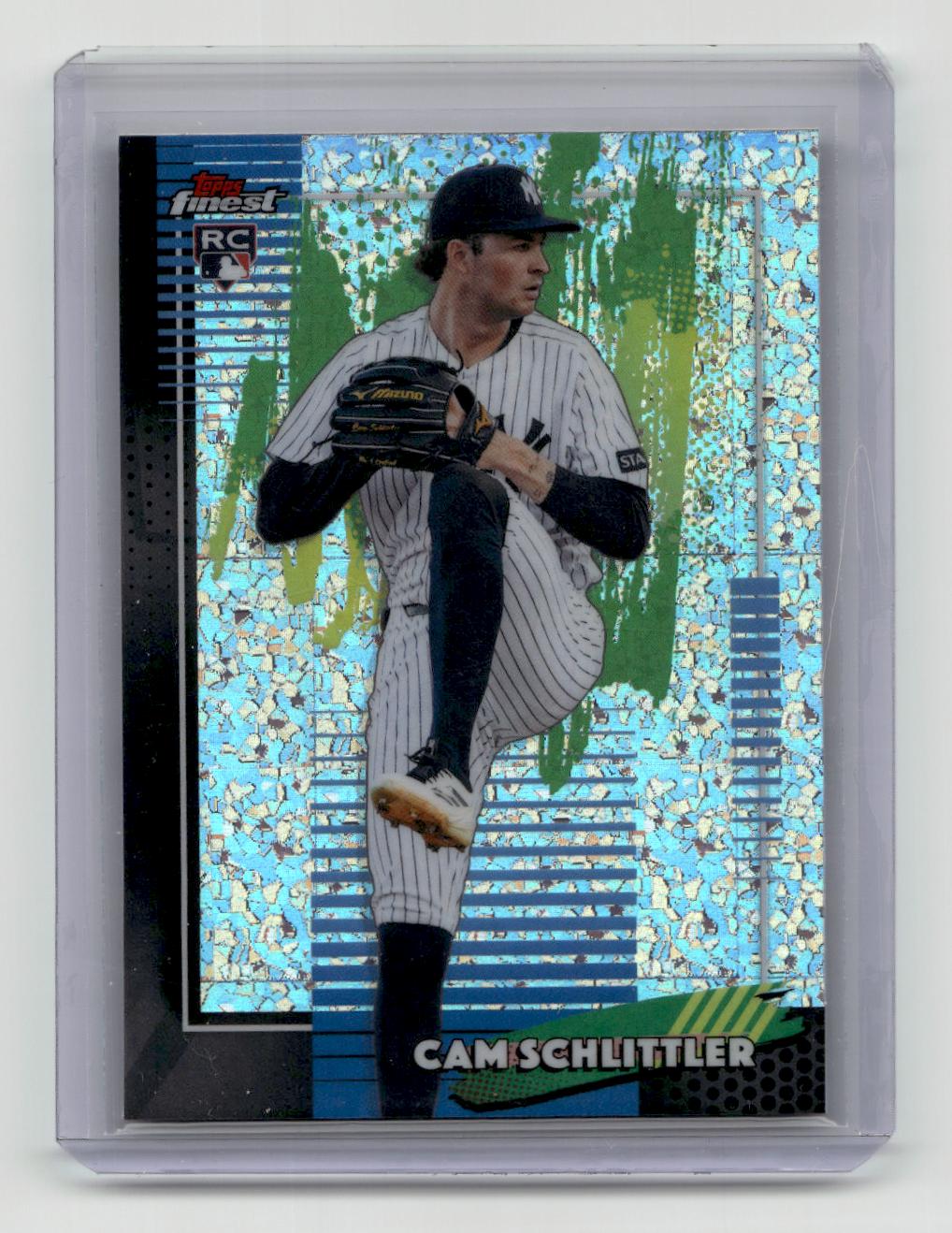 2026 Finest #89 Cam Schlittler Mini-Diamond Refractors